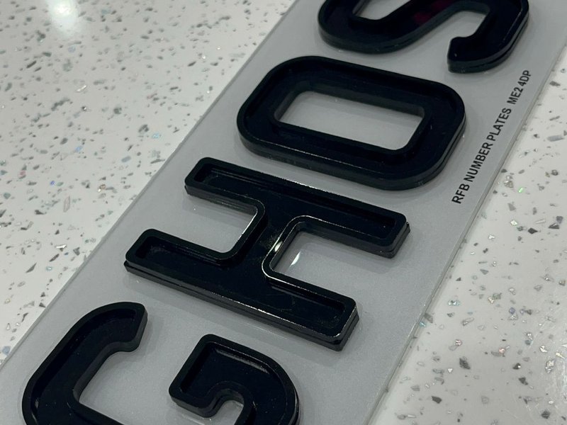 Ghost Number Plate