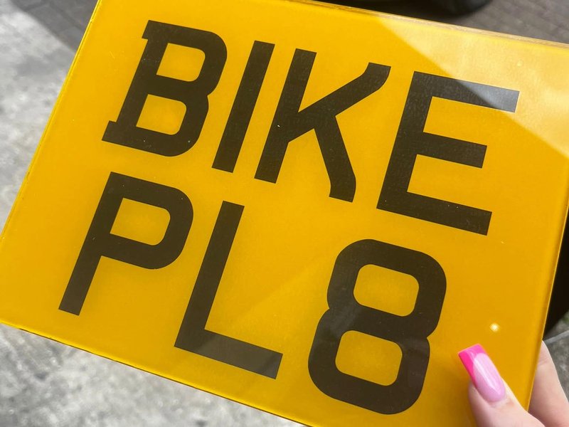Motorcycle Plate
