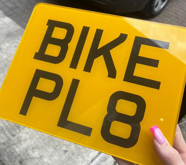 Motorcycle Plate